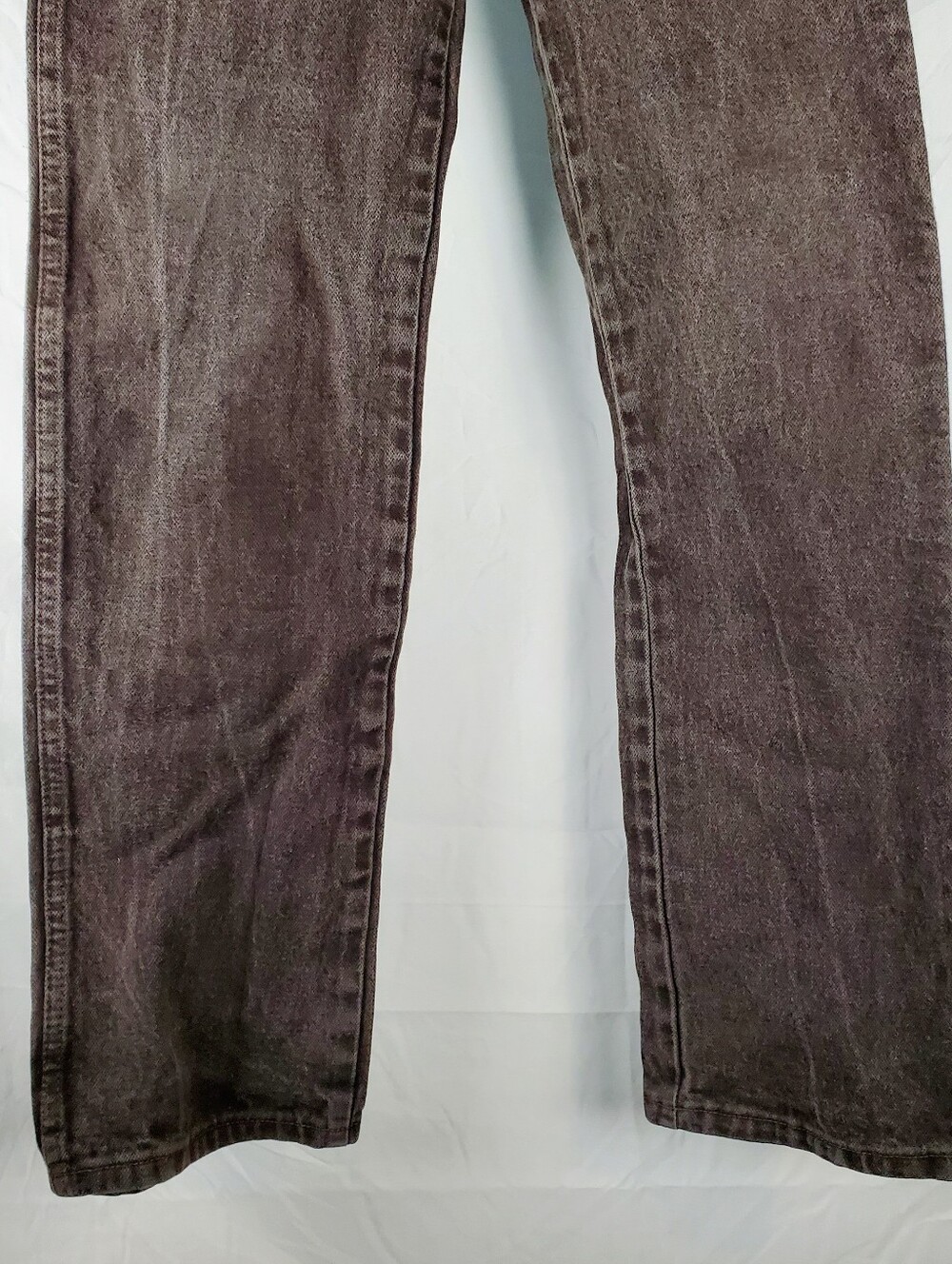Vintage Wrangler 16 Slim Black Straight Leg Jean - Picture 3 of 9
